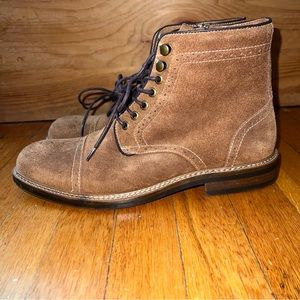 Nordstrom Men’s Shop Tan Lace-up Boot. NWOT